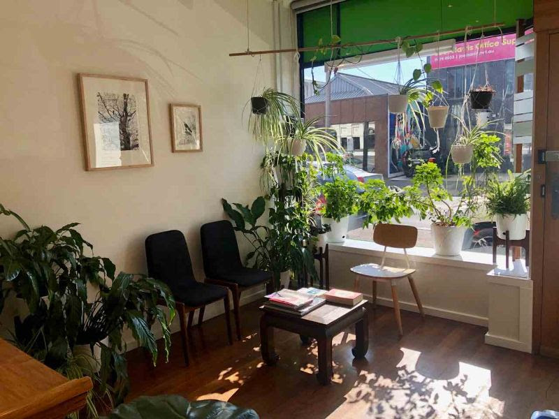 Reception Area of clinic for Victoria Sports and Rehabilitation Clinic - Abbotsford Osteopaths | Osteopathy | Osteopath | Osteo